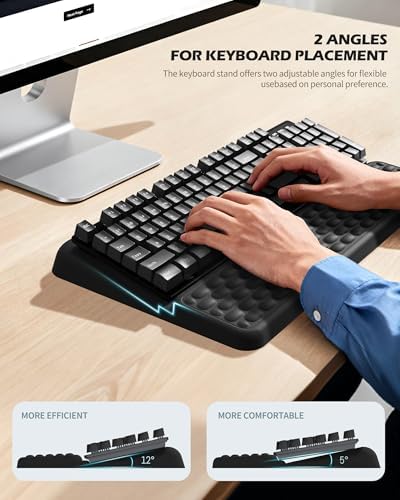 Wrist Rest for Computer Keyboard, Keyboard pad with Wrist Support