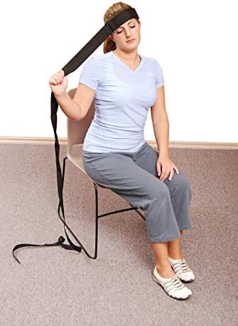 Authentic Pettibon System 6-Way Neck Stretch Strap for Neck Pain Relief for Stiff, Sore Neck