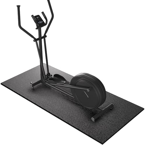 GymCope Treadmill Mat for Hardwood Floor Carpet 7'x3'/6'x3'/6'x2.5'/4'x2'