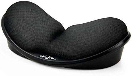 Memory Foam Mouse Wrist Rest Keyboard Wrist Rest Pad Anti-Skid Mousepad Support Wrist Rest Mat for Office Computer Laptop Mac- Durable Comfortable Lightweight Easy Typing(5.1 * 2.8" Black)