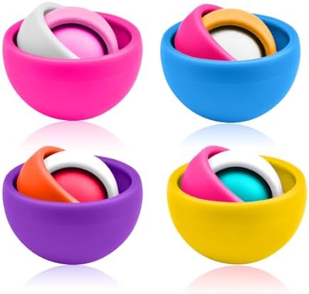 Fidget Toys Kids Pack, Fidget Spinner Set, Autism Sensory Toys, Easter Basket Stuffers Party Favors, ADHD Stress Relief Finger Tools, Gift for Boys Girls Teens Birthday
