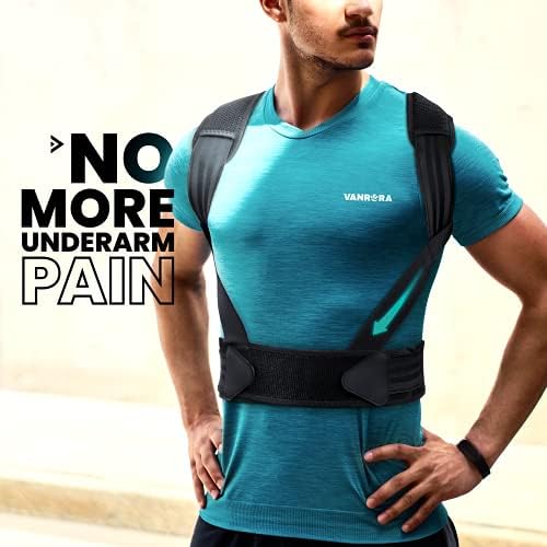 VANRORA Posture Corrector for Women and Men, Adjustable & Comfy Back Brace