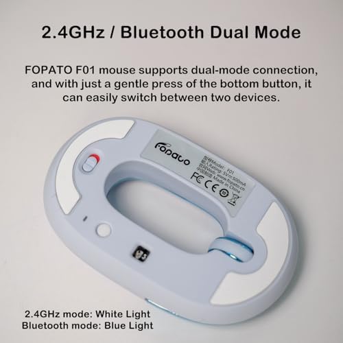 Travel Mouse Blue Wireless Mouse for Laptop. Bluetooth Silent Mouse