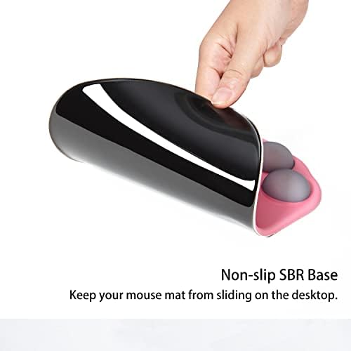 Cat Paw Mouse Pad, Ergonomic Mouse Mat with Wrist Support