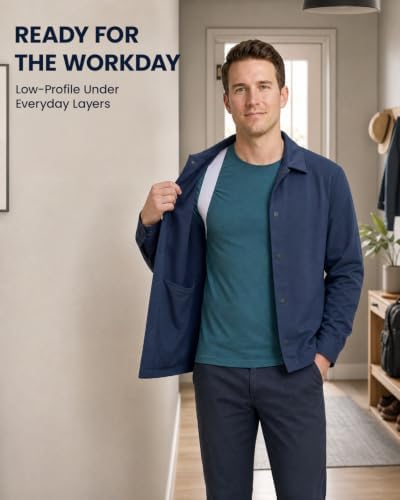 Men's Workday Invisible Posture Corrector, Ultra-Thin Upper Back Brace