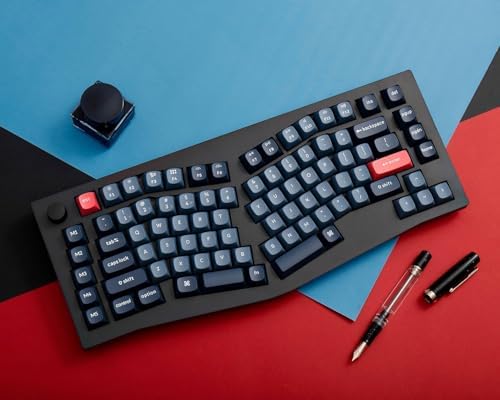 Keychron V10 Max Wireless 75% Alice QMK Mechanical Keyboard with Knob