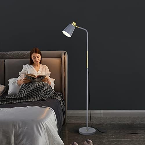 LALISU Floor Lamp Industrial Floor Lamps Reading Farmhouse Standing Lamp
