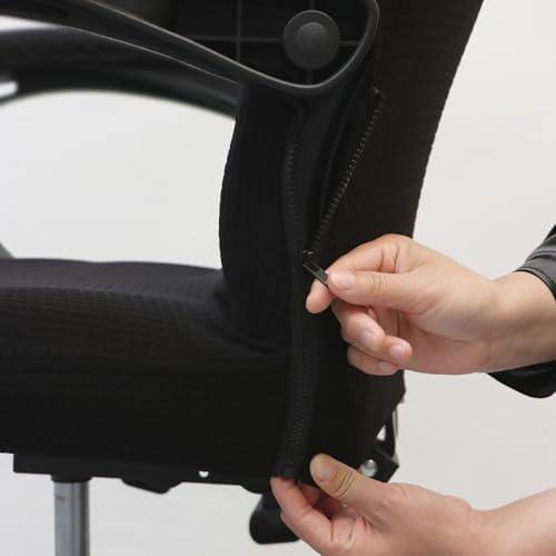 Melaluxe Office Chair Cover, Universal Stretch Desk Chair Cover, Computer Chair Slipcovers