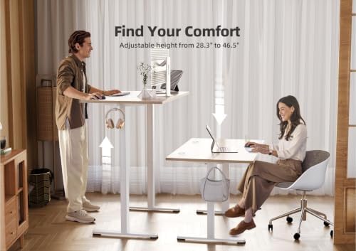 YDN 40 x 24 Inch Nature Electric Standing Desk
