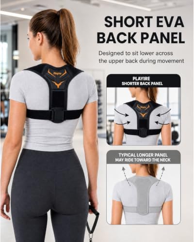 Women’s Gym Workouts Posture Corrector, Upper Back Brace for Sports