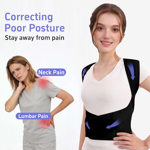 Posture Corrector for Women Men Back Brace Support Straightener Scoliosis