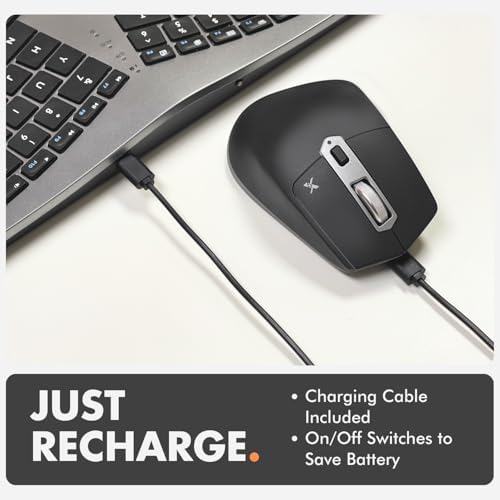 X9 Ergonomic Keyboard and Mouse Wireless Combo - Ergo Split Keyboard with Wrist Rest and Mouse, 2.4G and Bluetooth, Full-Size Wireless Carpal Tunnel Ergonomic Keyboard and Mouse for Laptop and PC