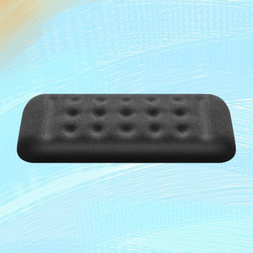 Black Memory Foam Wrist Rest for Keyboard and Mouse