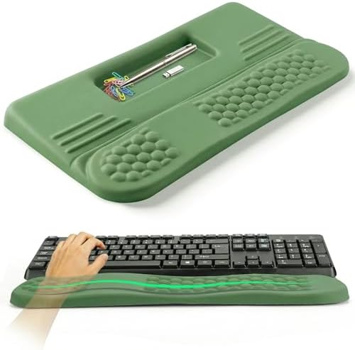 LIMOUS 2-in-1 Wrist Rest with Keyboard Stand, Ergonomic Wave Wrist Pad