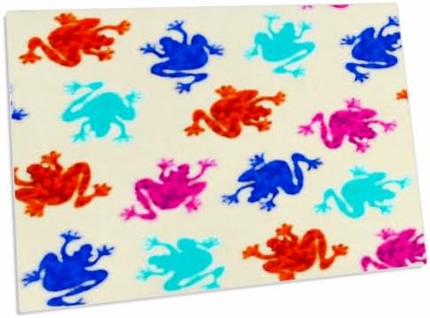 3dRose Frog Jump Desk Pad