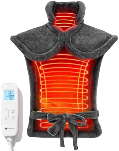 CooCoCo FSA Eligible Heating Pad for Back Pain Relief, 24 * 33 inch