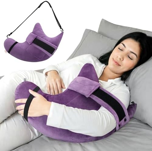 Shoulder Surgery Pillow for Rotator Cuff Pain Impingement Replacement Recovery Aids Side Sleepers Body Post Arm Torn Injury Support Relief Supplies Broken Collarbone Neck Rehab Must Haves