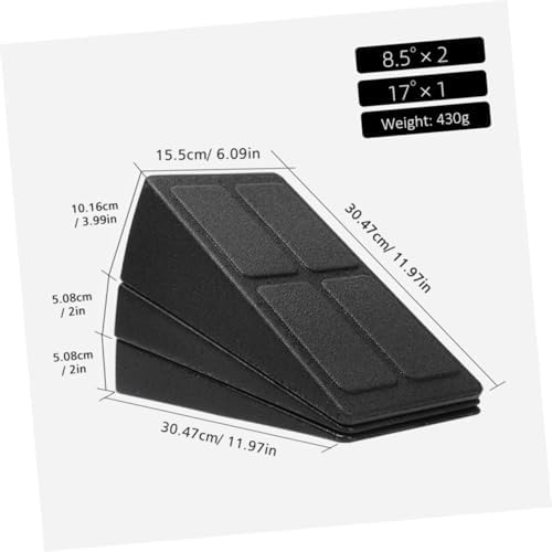 3pcs Yoga Foot Mat Set Professional Stretch Board Fitness Inclined Pedal Calf Stretcher Stretching Tool
