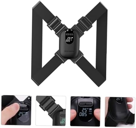 Smart Posture Corrector Belt with Intelligent Vibration Reminder for Hunchback Correction Breathable Comfortable Back Support for Men and Women Sitting at Home Office School