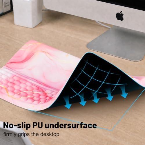 Keyboard Stand with Wrist Rest，Ergonomic Keyboard Riser Holder Lifter Tray
