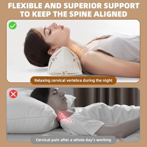 Adjustable Buckwheat Neck Pillow - Cervical Roll to Relieve Tension