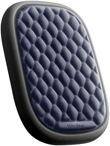 [Upgraded Larger and Thicker]Vaydeer Elbow Rest Pad, Desk Wrist Rest Memory Foam Armrest, Ergonomic Mouse Cushion Support, Wrist Pain Relief for Computer Laptop Working Typing Gaming Office Black Blue