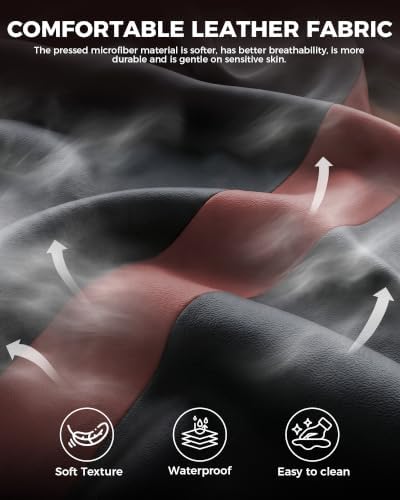 LUCKRACER Gaming Chair with Footrest, Pocket Spring Seat, 90°-135° Reclining Computer Chair with Linkage Armrests, Lumbar Support, Height Adjustment, SGS-Tested Gas Lift, 330 lbs Capacity, Red