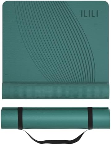 ILILI Exercise Mat 72''x25''×0.3''(8MM)