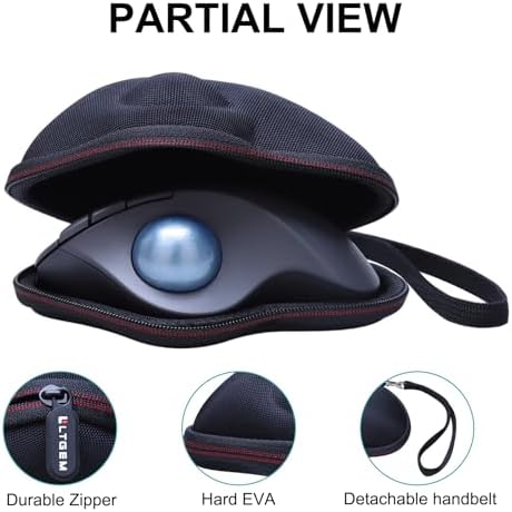 LTGEM Case for Logitech Ergo M575S/M575 Wireless Trackball Mouse