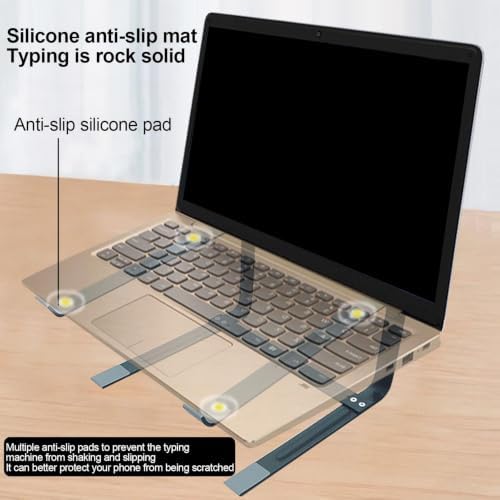 Adjustable Laptop Stand - Double Layer Vertical Cooling Bracket, Support