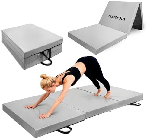 3 Inch Thick Yoga Mat 72 * 32 * 3 inch Extra Thick Exercise Mats Non-Slip Workout Mat for Pilates, Fitness, Gym, Stretching