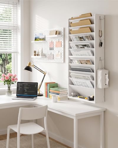 CHOEZON Wall File Organizer, 10-Tier Hanging Mail Organizer