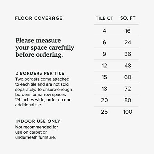 Forest Floor Farmhouse 3/8 Inch Thick Printed Foam Tiles, Premium Wood Grain Interlocking Foam Floor Mats, Anti-Fatigue Flooring – Stylish Flooring Solution