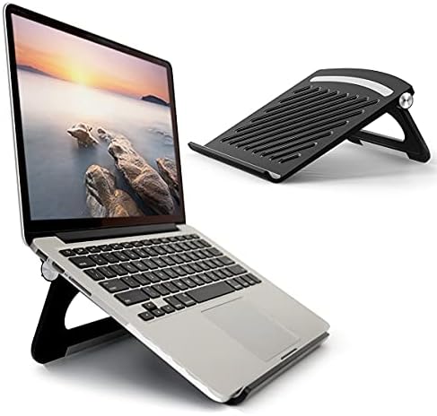 Laptop Stand for Desk Stable Foldable Adjustable Multi-Angle Desktop Holder