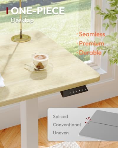 SANODESK One-Piece 40 x 24'' Electric Height Adjustable Standing Desk
