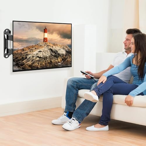 XINLEI Full Motion TV Wall Mount Small for Most 13-32 inch Monitor and TVs