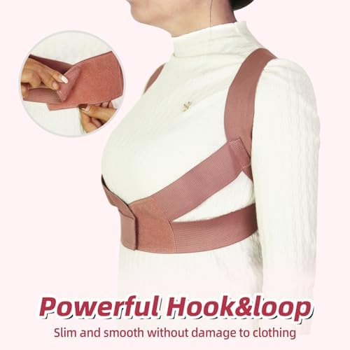 Posture Corrector for Women,Upper Back Brace Pain Relief(Medium)