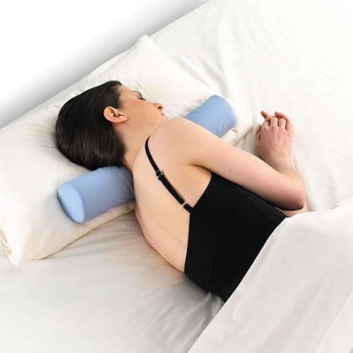 OPTP The Original McKenzie Cervical Roll, 20" Neck Support Pillow for Sleep