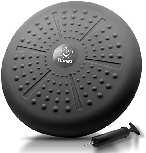 Tumaz Wobble Cushion Wiggle Seat Core Balance Disc with Pump