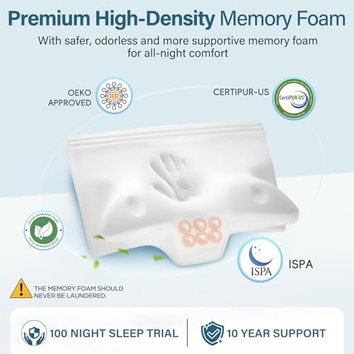 Ergonomic Cervical Neck Pillow for Neck Pain Relief