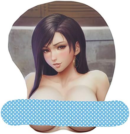 Anime Mouse Pads with Wrist Rest Gaming 3D Mousepads 2Way Skin (MP-TA TU)