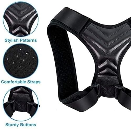 Posture Corrector for Women and Men, Posture Correction, Adjustable Back Clavicle Back Support Shoulder Strap Back Kyphosis Correction Back Posture