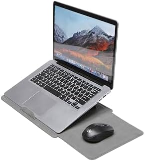 16 Inch Laptop Sleeve Case with Stand Compatible with for MacBook Pro/MacBook Air/ThinkPad X1/Dell XPS/Lenovo Yoga/HP Pavilion/ASUS Zenbook/LG Gram 15" 15.3" 15.6" Laptops Chromebooks