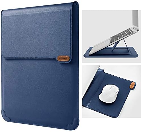 Nillkin 15.6 inch Laptop Sleeve with Stand (3-in-1), 2 Stand Modes, Blue