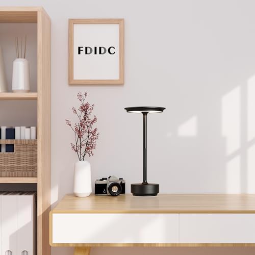 2 Pack Cordless Table Lamps Rechargeable, 5000mAh LED Table Light