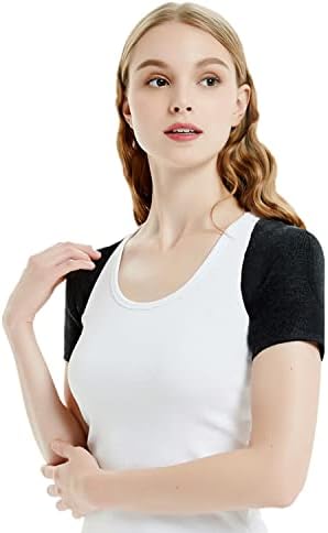 Shoulder Support Brace Warm Shoulder Protection Elastic Wool Pad Stability Brace Adjustable Warp Sleeve Protector for Pain Relief Injury Recovery Compression Arthritis Chronic Unisex