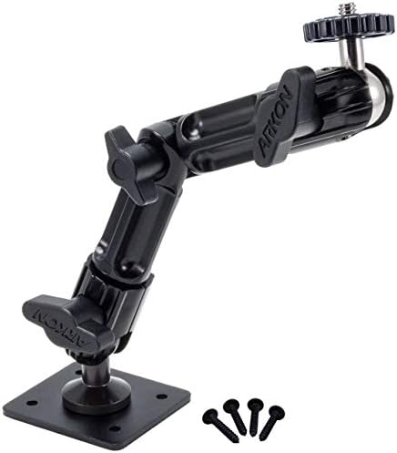 ARKON Mounts - Camera Wall Mount Robust Aluminum Construction Easy Installation Precision adjustments to capture any angle Great security camera mount for CCTV cameras, camcorders, and more