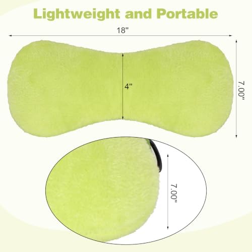 Colingmill 1 Pc Neck Pillow for Recliner Chair Headrest,Fuorescent Green