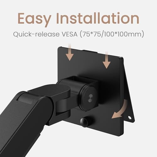BenQ ErgoArm BSL01 VESA Desk Mount for Screens up to 40" & 24 lbs. Black
