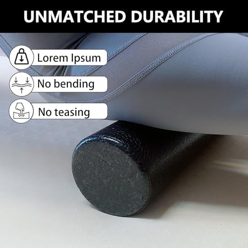Hard Travel Size Back Roller, High Density Foam Roller for Exercise
